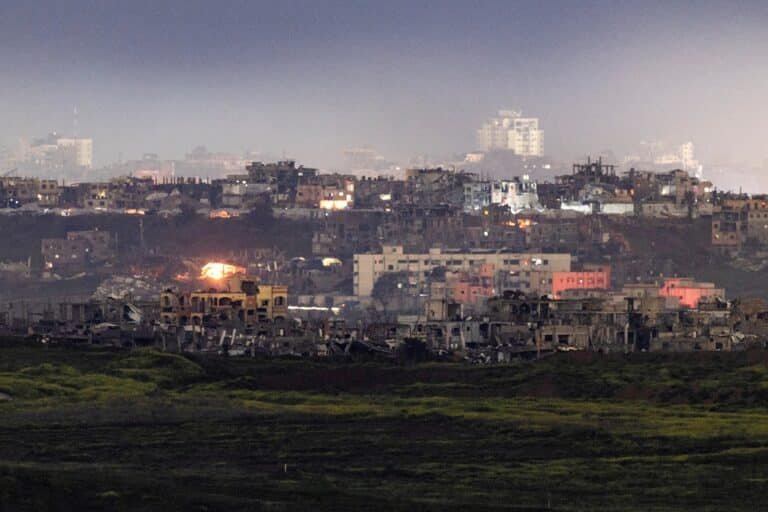 Israel hits Gaza with 'extensive strikes', killing dozens and finishing fire